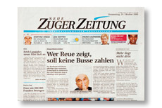 e-paper: Neue Zuger Zeitung