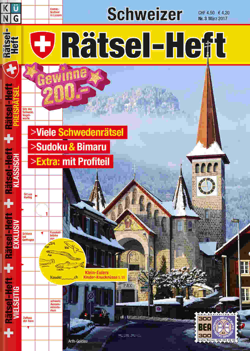 Schweizer Rätsel-Heft
